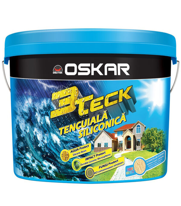 Oskar 3Teck - tencuiala decorativa siliconica
